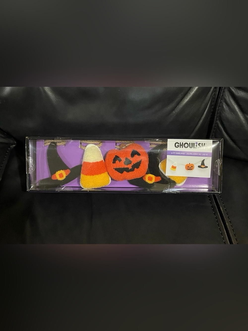 Halloween Ghoulish Candy Corn Garland - Halloween Garland